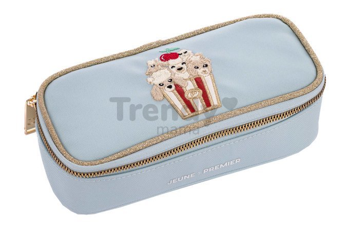 Školský peračník Pencil Box Popcorn Jeune Premier ergonomický luxusné prevedenie 22*7 cm