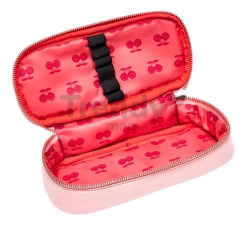 Školský peračník Pencil Box Puffer Pink Jeune Premier ergonomický luxusné prevedenie 22*7 cm