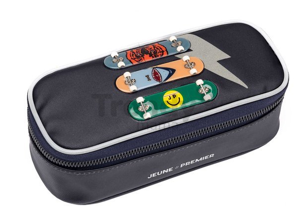 Školský peračník Pencil Box Skate Jeune Premier ergonomický luxusné prevedenie 22*7 cm