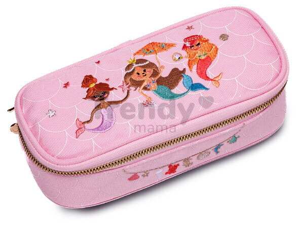 Školský peračník Pencil Box Mermaids Jeune Premier ergonomický luxusné prevedenie 22*7 cm