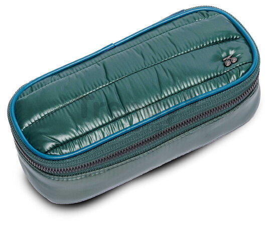 Školský peračník Pencil Box Puffer Green Jeune Premier ergonomický luxusné prevedenie 22*7 cm