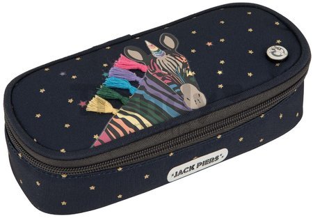 Školský peračník Pencil Case Zebra Jack Piers ergonomický luxusné prevedenie od 2 rokov 20*6*9 cm