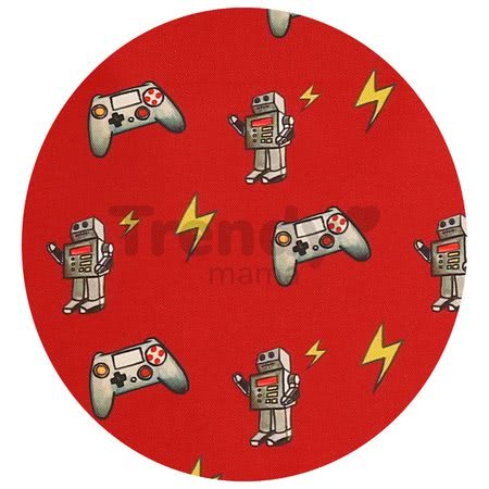 Školský peračník Pencil Case Retrobots Jack Piers ergonomický luxusné prevedenie od 2 rokov 22*7*9 cm