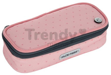 Školský peračník Pencil Case Flower Leopard Jack Piers ergonomický luxusné prevedenie od 2 rokov 20*6*9 cm