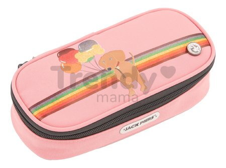 Školský peračník Pencil Case Dog Jack Piers ergonomický luxusné prevedenie od 2 rokov 21*4*9 cm