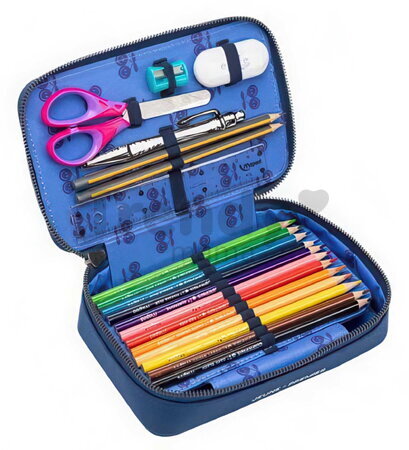 Penar școlar Pencil Box Filled FC Jeune Premier design ergonomic de lux 20*7 cm