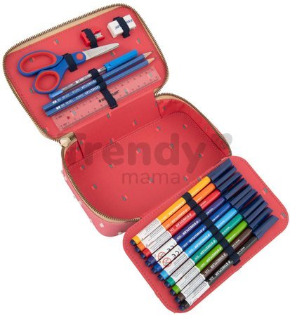 Školský peračník Pencil Box Filled Ballerina Jeune Premier ergonomický luxusné prevedenie 20*7 cm