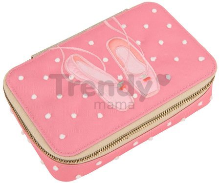 Školský peračník Pencil Box Filled Ballerina Jeune Premier ergonomický luxusné prevedenie 20*7 cm