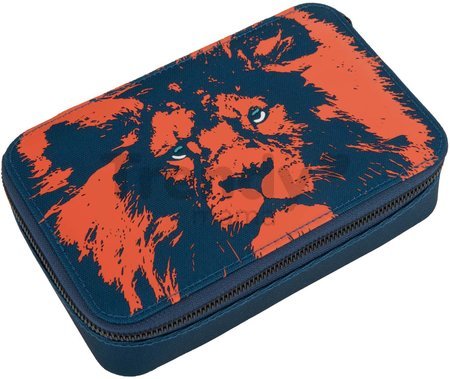 Školský peračník Pencil Box Filled The King Jeune Premier ergonomický luxusné prevedenie 20*7 cm