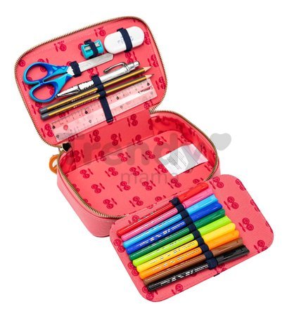 Školský peračník Pencil Box Filled Pet-à-Porter Jeune Premier ergonomický luxusné prevedenie 20*7 cm