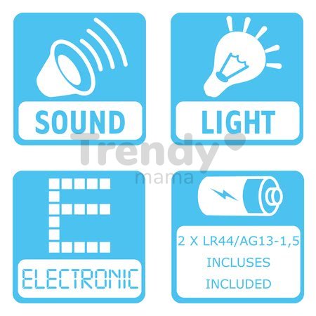 Didaktický stolík Youpi Baby Smoby elektronický so zvukom a svetlom od 6 mes