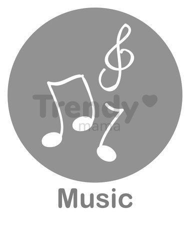 Plyšový medvedík Plume-P'tit Ours Ciel Musical Kaloo spievajúci 18 cm v darčekovom balení pre najmenších modrý