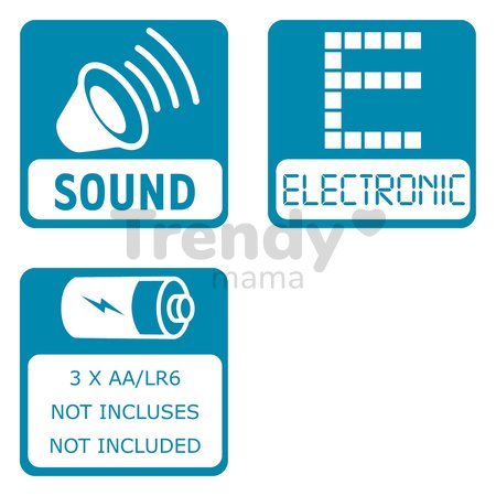 Pokladňa Marchande Smoby elektronická so zvukom, váhou, čítačkou kódov a 25 doplnkami červená