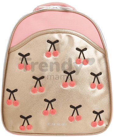 Školská taška batoh Backpack Ralphie Cherry Pompon Jeune Premier ergonomický luxusné prevedenie 31*27 cm