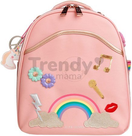 Školská taška batoh Backpack Ralphie Lady Gadget Pink Jeune Premier ergonomický luxusné prevedenie 31*27 cm