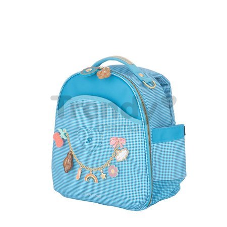 Školská taška batoh Backpack Ralphie Vichy Love Blue Jeune Premier ergonomický luxusné prevedenie 31*27 cm