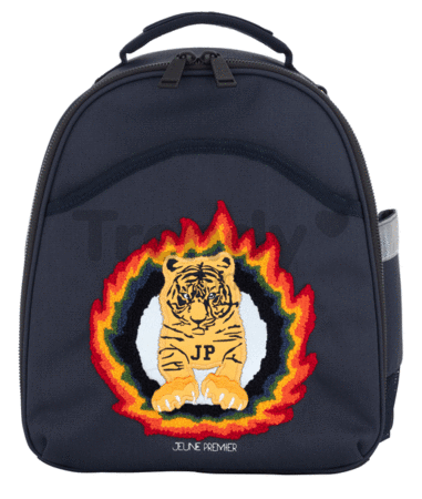Školská taška batoh Backpack Ralphie Tiger Flame Jeune Premier ergonomický luxusné prevedenie 31*27 cm