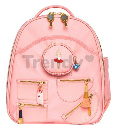 Ghiodan școlar Backpack Ralphie Jewellery Box Pink Jeune Premier design ergonomic de lux 31*27 cm