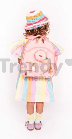 Ghiodan școlar Backpack Ralphie Jewellery Box Pink Jeune Premier design ergonomic de lux 31*27 cm