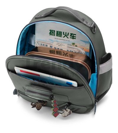 Školská taška batoh Backpack Ralphie Big Five Khaki Jeune Premier ergonomický luxusné prevedenie 32*28 cm