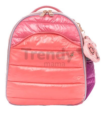 Školská taška batoh Backpack Ralphie Puffer Pink Jeune Premier ergonomický luxusné prevedenie 32*28 cm
