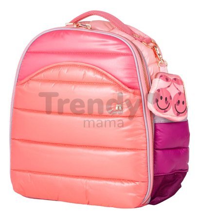 Školská taška batoh Backpack Ralphie Puffer Pink Jeune Premier ergonomický luxusné prevedenie 32*28 cm