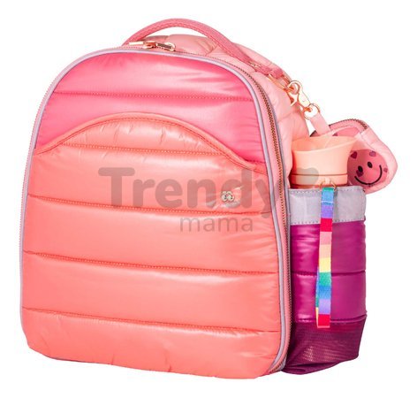 Školská taška batoh Backpack Ralphie Puffer Pink Jeune Premier ergonomický luxusné prevedenie 32*28 cm