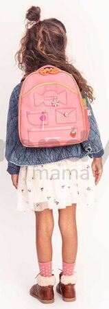 Školská taška batoh Backpack Ralphie Candy Jeune Premier ergonomický luxusné prevedenie 32*28 cm