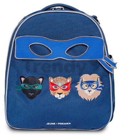 Školská taška batoh Backpack Ralphie Supercats Jeune Premier ergonomický luxusné prevedenie 32*28 cm