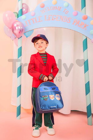 Školská taška batoh Backpack Ralphie Supercats Jeune Premier ergonomický luxusné prevedenie 32*28 cm