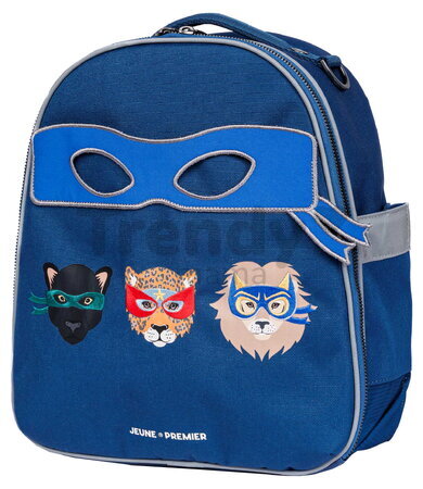 Školská taška batoh Backpack Ralphie Supercats Jeune Premier ergonomický luxusné prevedenie 32*28 cm