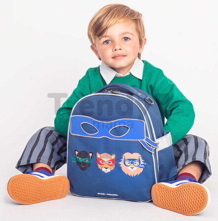 Školská taška batoh Backpack Ralphie Supercats Jeune Premier ergonomický luxusné prevedenie 32*28 cm