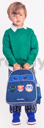 Školská taška batoh Backpack Ralphie Supercats Jeune Premier ergonomický luxusné prevedenie 32*28 cm