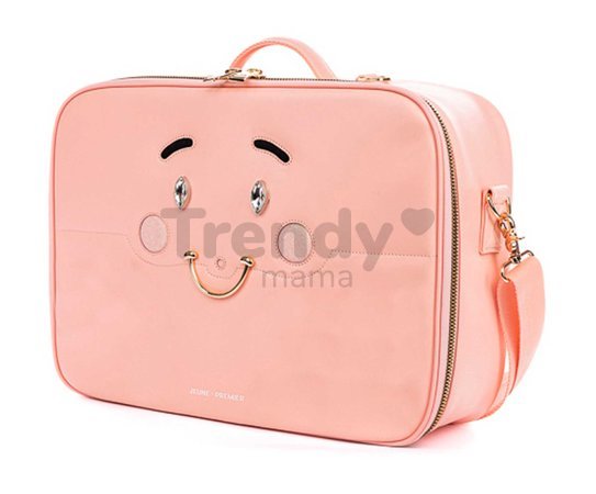 Cestovný kufor Mini Suitcase BFF Pink Jeune Premier ergonomický luxusné prevedenie 40*10 cm