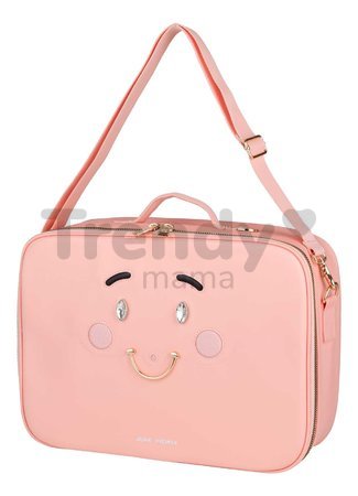 Cestovný kufor Mini Suitcase BFF Pink Jeune Premier ergonomický luxusné prevedenie 40*10 cm