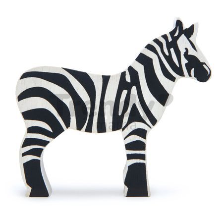 Drevená zebra Tender Leaf Toys stojaca