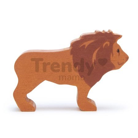 Drevený lev Lion Tender Leaf Toys stojaci