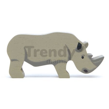 Drevený nosorožec Rhinoceros Tender Leaf Toys stojaci
