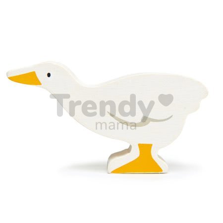 Drevená hus Goose Tender Leaf Toys 