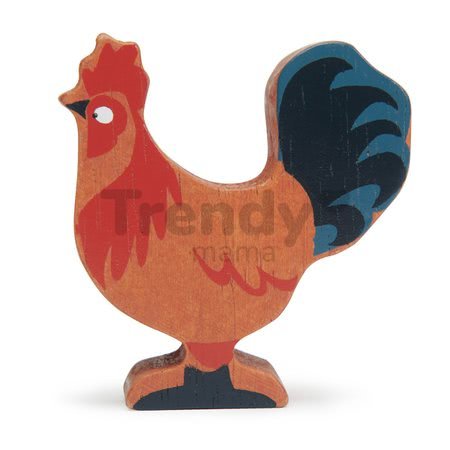 Drevený kohút Rooster Tender Leaf Toys 