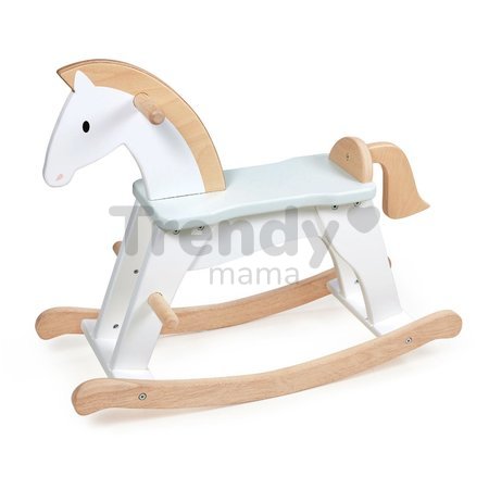 Drevený hojdací koník Lucky Rocking Horse Tender Leaf Toys klasická hračka od 12 mes