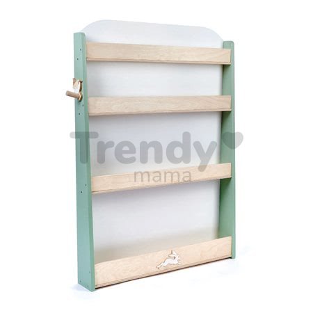 Drevená knižnica pre deti Forest Bookcase Tender Leaf Toys so 4 poličkami