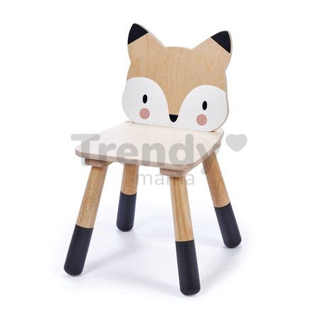 Drevená stolička líška Forest Fox Chair Tender Leaf Toys pre deti od 3 rokov