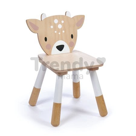 Drevená stolička Srnka Forest Deer Chair Tender Leaf Toys pre deti od 3 rokov