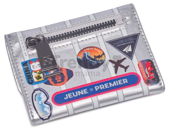 Peňaženka Wallet Jetsetter Silver Jeune Premier luxusné prevedenie 11*15 cm