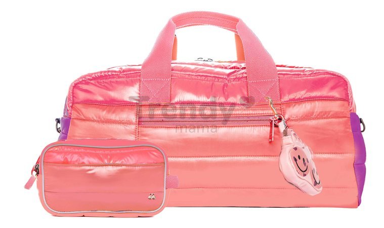 Cestovná taška Caroline Weekend Bag Puffer Pink Jeune Premier ergonomická luxusné prevedenie 50*25 cm