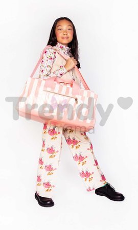 Cestovná taška Caroline Weekend Bag Butterfly Stripe Jeune Premier ergonomická luxusné prevedenie 50*25 cm