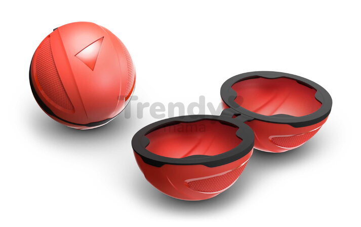 Vodný granát magnetický SpyraBlast Red Spyra 4 kusy protišmykový s gumeným povrchom znovupoužiteľný od 14 rokov