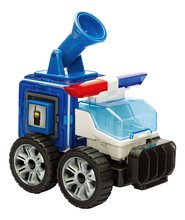 Stavebnice magnetická Policejní stanice Amazing Police Set Magformers 50 dílů