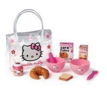 Dětský snídaňový set Hello Kitty Smoby v taštičce s 9 doplňky